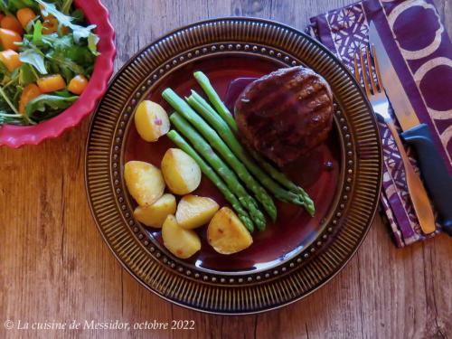 Médaillons de filet de boeuf, sauce au porto + de Messidor | Photo de Messidor