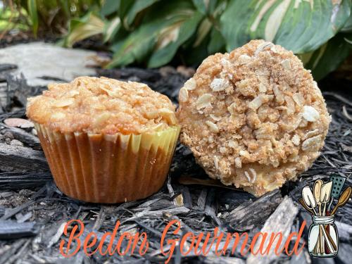 Muffins à la croustade aux pommes de Bedon Gourmand | Photo de Bedon gourmand