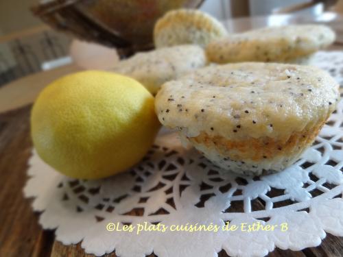 Muffins au citron et graines de pavot de Esther B | Photo de Estherb