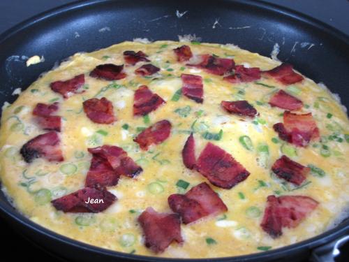 Omelette bacon et crème sûre de Nell | Photo de Nell