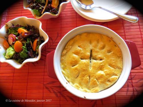 Pâté express aux restes de volaille + de Messidor | Photo de Messidor