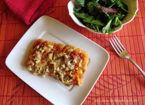 Pizza au poisson et sauce tomate express de Messidor | Photo de Messidor