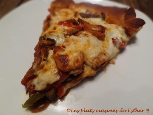 Pizza fajitas au poulet de Esther B | Photo de Estherb