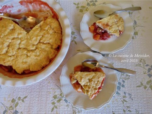 Pouding aux fraises et aux pêches + de Messidor | Photo de Messidor