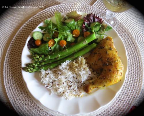 Poulet en crapaudine à la thaïlandaise de Messidor | Photo de Messidor