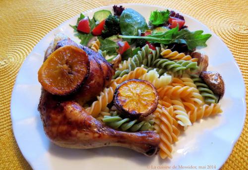 Poulet entier à l'orange et à l'érable de Messidor | Photo de Messidor