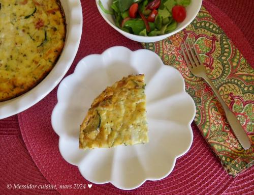 Quiche sans croûte à l'italienne + de Messidor | Photo de Messidor