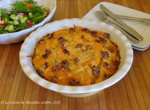 Quiche sans croûte à la patate douce + de Messidor | Photo de Messidor