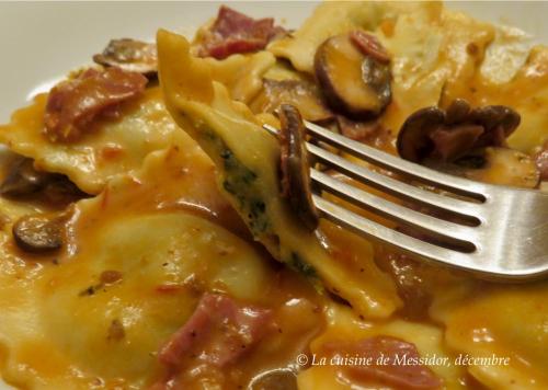 Raviolis express, sauce indo-italienne + de Messidor | Photo de Messidor