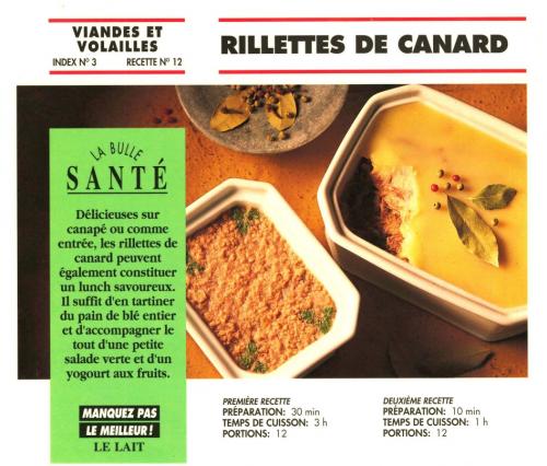 Rillettes de canard de Bon Appétit | Photo de PassionRecettes