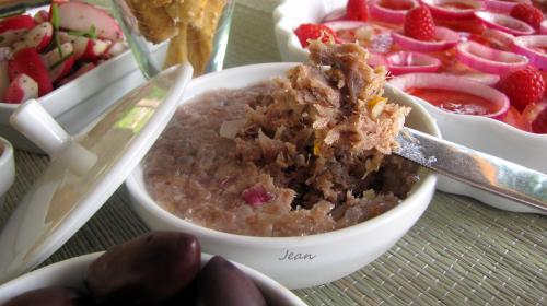 Rillettes de cuisse de canard confite, orange et échalote de Nell | Photo de Nell