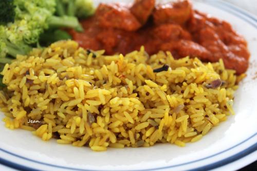 Riz indien aux oignons de Nell | Photo de Nell