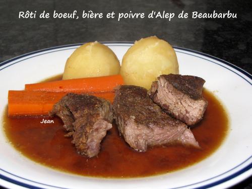 Rôti de boeuf, bière et poivre d'alep de Nell | Photo de Nell