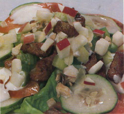 Salade croquante de Qu'est-Ce Qu'on Mange | Photo de PassionRecettes