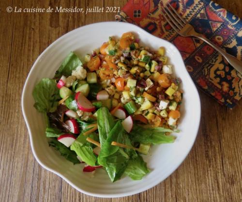 Salade de lentilles, façon grecque + de Messidor | Photo de Messidor