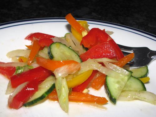 Salade de poivrons de Nell | Photo de Nell