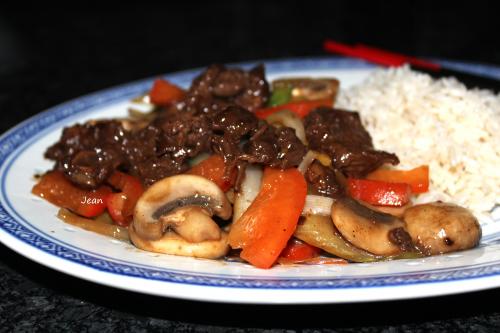 Sauté de boeuf et légumes à la chinoise de Nell | Photo de Nell