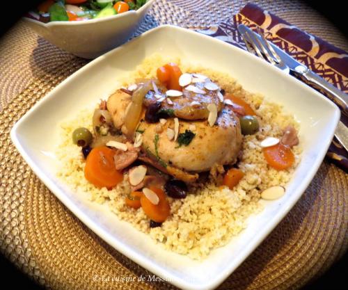 Tajine de poulet aux dattes et aux olives de Messidor | Photo de Messidor