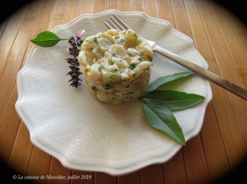 Tartare de pétoncles de baie au chimichurri de Messidor | Photo de Messidor