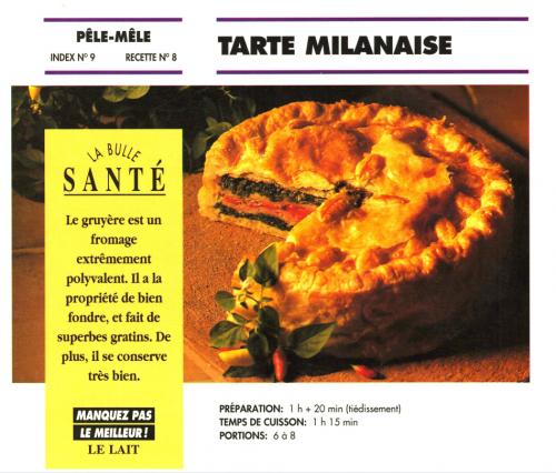 Tarte milanaise de Bon Appétit | Photo de PassionRecettes