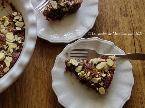 Tarte suédoise aux poires, double chocolat + de Messidor | Photo de Messidor