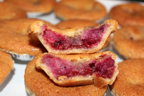 Tartelettes framboises et amandes de Nell | Photo de Nell