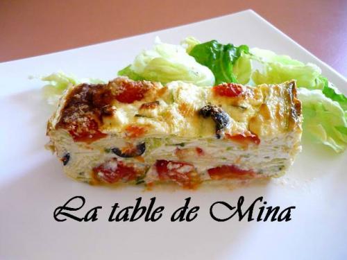 Terrine salée comme un clafoutis de Mamina13 | Photo de Mamina13