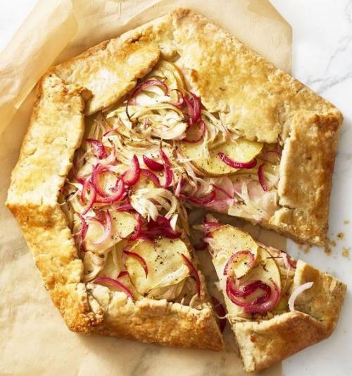 Tourte rustique aux pommes de terre et fenouil | Photo de PassionRecettes