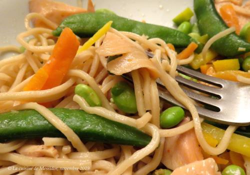 Assiette gourmande à l'asiatique + de Messidor | Photo de Messidor