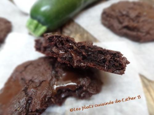 Biscuits décadents au chocolat et courgette de Esther B | Photo de Estherb