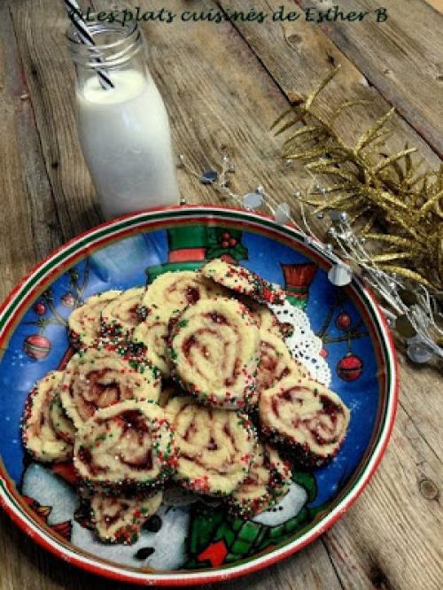 Biscuits spirales à la confiture de Esther B | Photo de Estherb