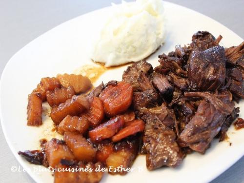 Boeuf braisé au sirop d'érable et vinaigre balsamique de Estherb | Photo de Estherb