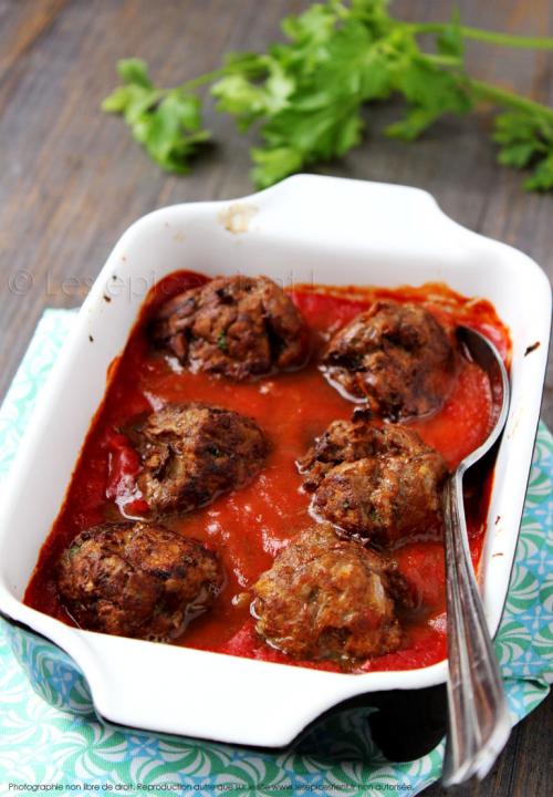 Boulettes de bœuf à la mexicaine, au four de Lisette1960 | Photo de Lisette1960