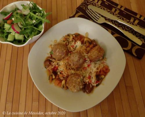 Boulettes de poulet à l'orange + de Messidor | Photo de Messidor