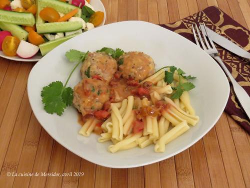 Boulettes de poulet au tofu + de Messidor | Photo de Messidor