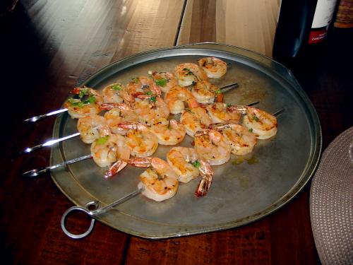 Brochettes de crevettes thaïes de Messidor | Photo de Messidor