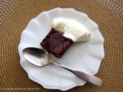 Brownies aux haricots rouges, version 2 de Messidor | Photo de Messidor