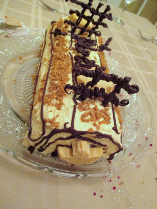 Bûche à l'érable et fromage à la crème de Louise B. | Photo de Louise b.