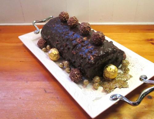 Bûche ferrero rocher de Louise B. | Photo de Louise b.