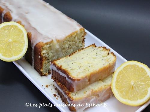 Cake au citron et aux graines de pavot de Estherb | Photo de Estherb