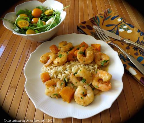 Cari de crevettes exquis + de Messidor | Photo de Messidor