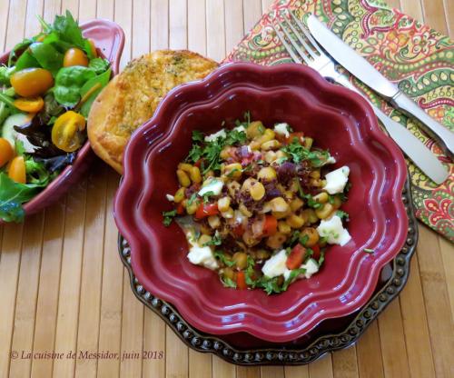 Cassolette de pois chiches au maïs de Messidor | Photo de Messidor