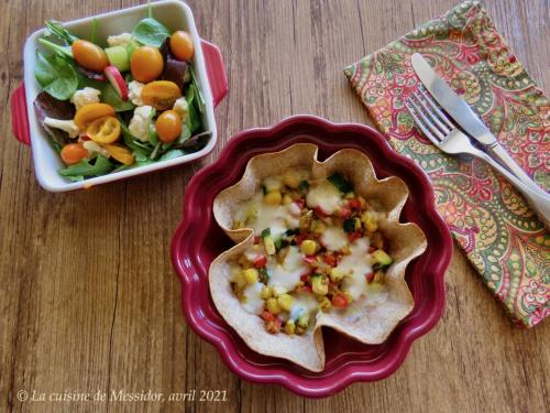 Cassolettes mexicaines en croûte de tortilla de Messidor | Photo de Messidor