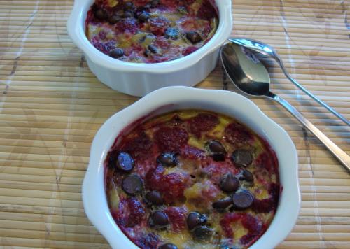 Clafoutis à la nectarine pour deux de Messidor | Photo de Messidor