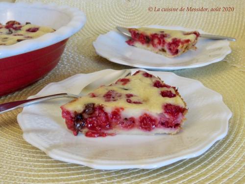 Clafoutis choco-framboises de Messidor | Photo de Messidor