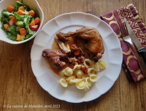 Coq au vin rouge hyper savoureux + de Messidor | Photo de Messidor