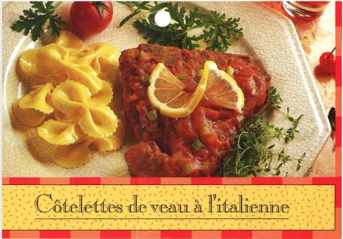 Côtelettes de veau à l'italienne | Photo de PassionRecettes