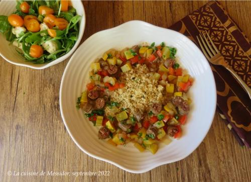 Couscous d'automne aux merguez + de Messidor | Photo de Messidor