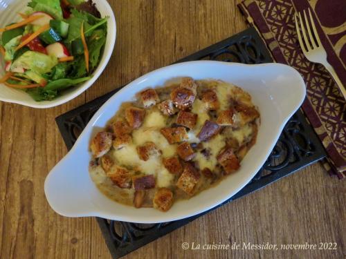 Croûtons gratinés au poisson + de Messidor | Photo de Messidor