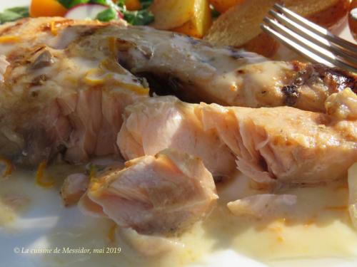 Darnes de saumon bbq, sauce agrumes et pastis + de Messidor | Photo de Messidor